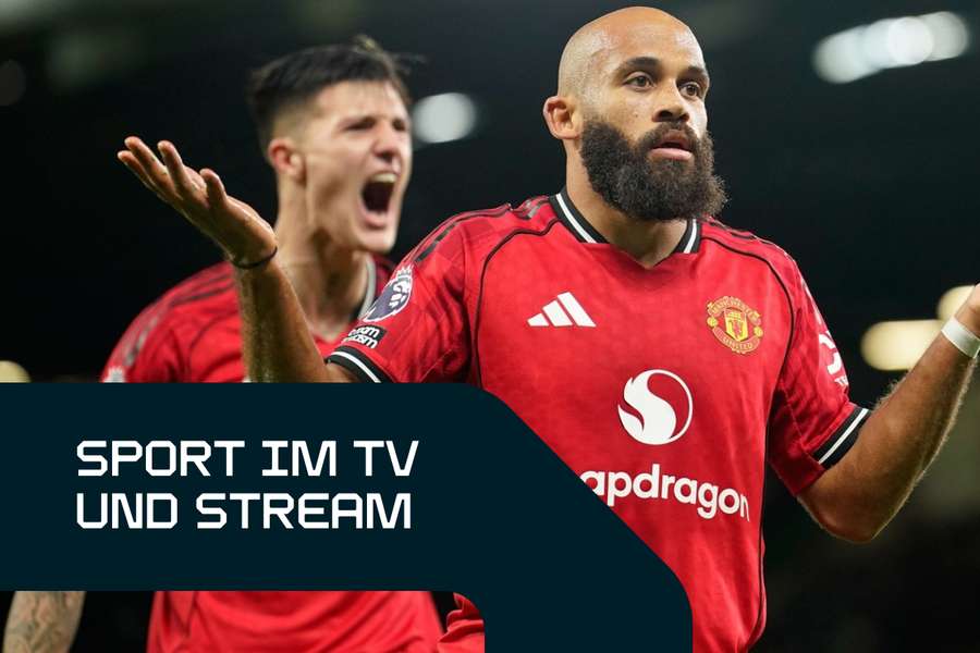 Sport live am Montag: Bryan Mbeumo und Manchester United empfangen heute den FC Everton.
