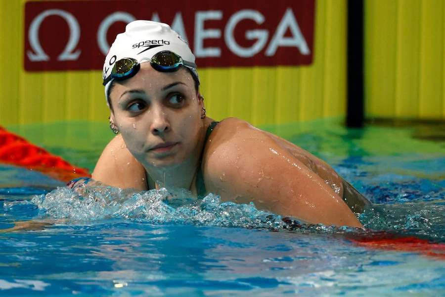 Camila Rebelo bate recorde nacional dos 200 costas nos Europeus de piscina curta Camila Rebelo bate recorde nacional dos 200 costas nos Europeus de piscina curta