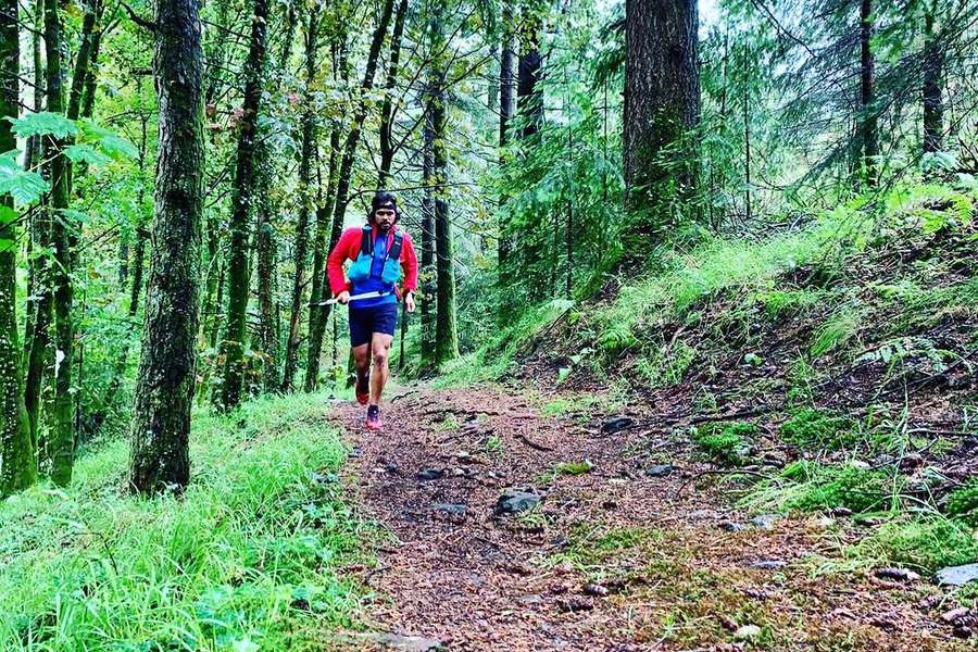 Armando Teixeira, atleta de trail