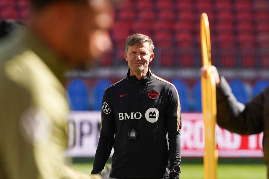 O selecionador nacional do Canadá, Jesse Marsch O selecionador nacional do Canadá, Jesse Marsch