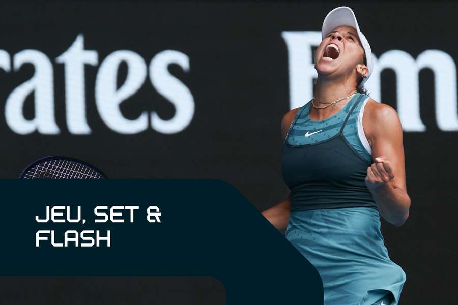 Madison Keys, cette nuit.