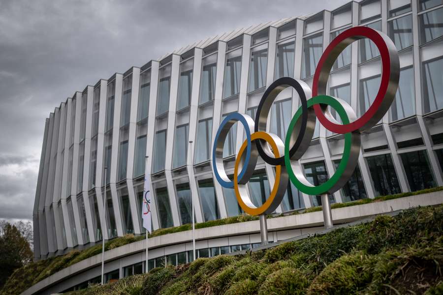 Het hoofdkantoor van het IOC in Lausanne