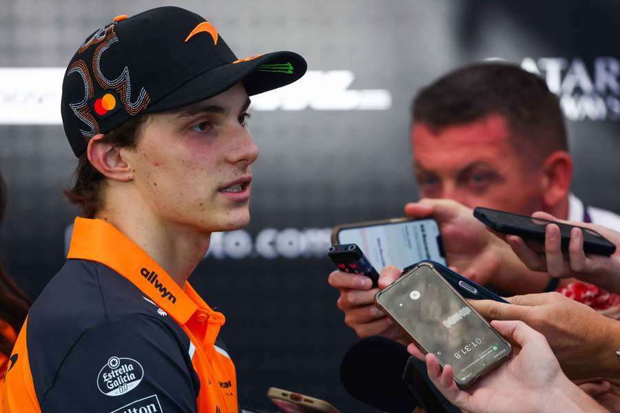 McLaren's Oscar Piastri at the United States Grand Prix