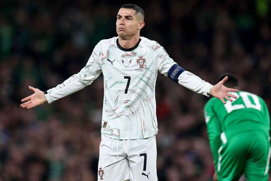 Cristiano Ronaldo a Dublino