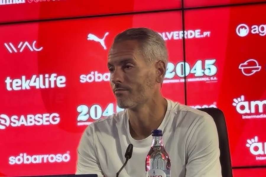 Carlos Vicens, treinador do SC Braga