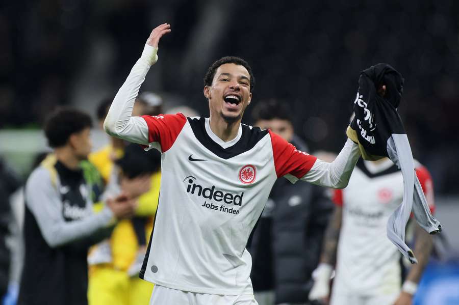 Eintracht Frankfurt's Hugo Ekitike has blossomed this season