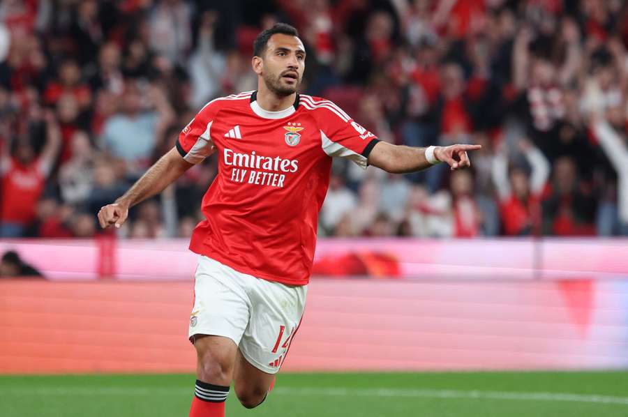 Vangelis Pavlidis foi o melhor marcador do Benfica na época passada, apontando 30 golos em todas as competições