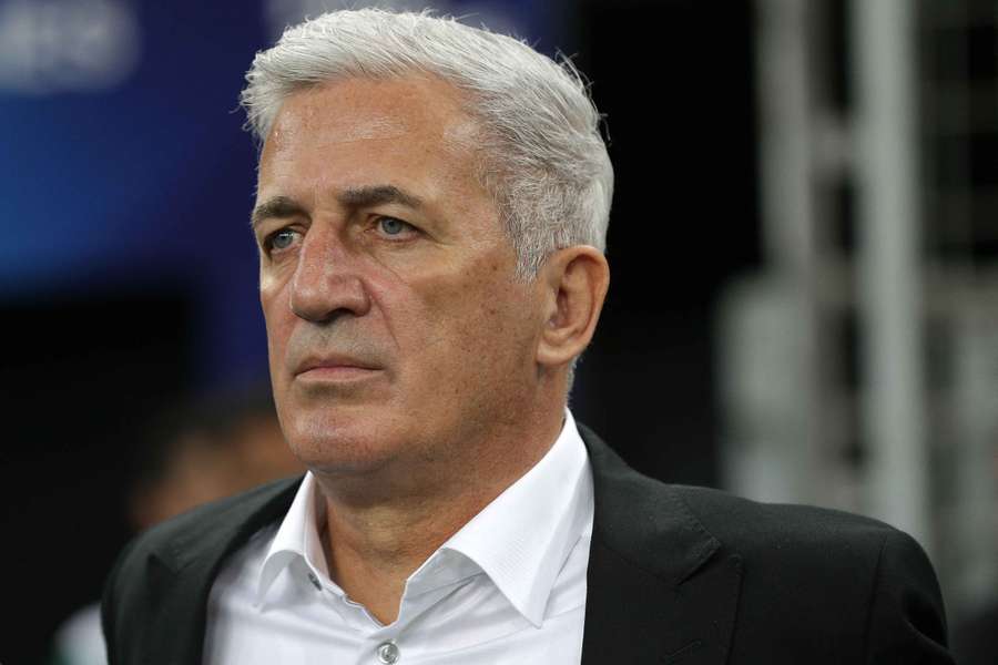 Vladimir Petkovic en mars dernier avec l'Algérie.