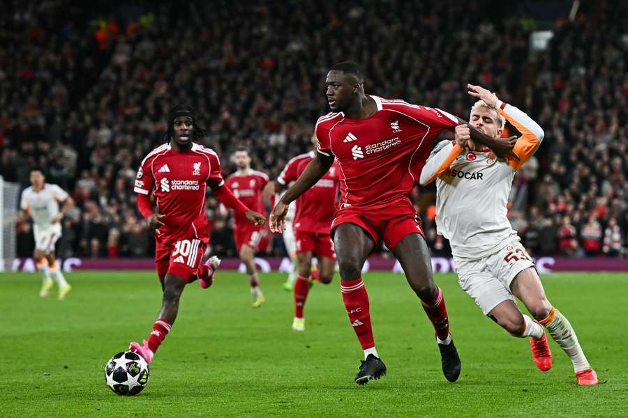 Ibrahima Konaté face à Galatasaray mercredi soir. Ibrahima Konaté face à Galatasaray mercredi soir.