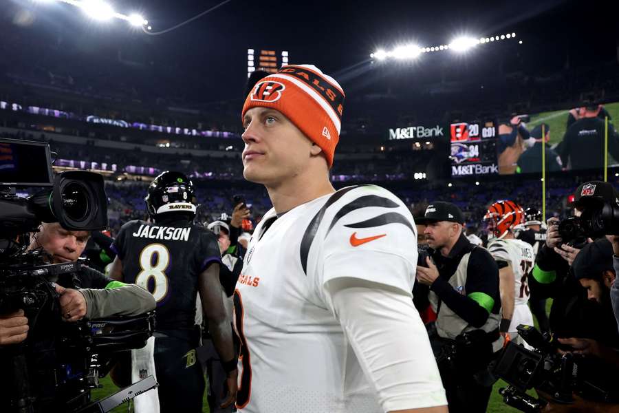 NFL: Bengals haben bei den Baltimore Ravens nicht nur ein weiteres Spiel, sondern auch ihren Quarterback Burrow verloren.