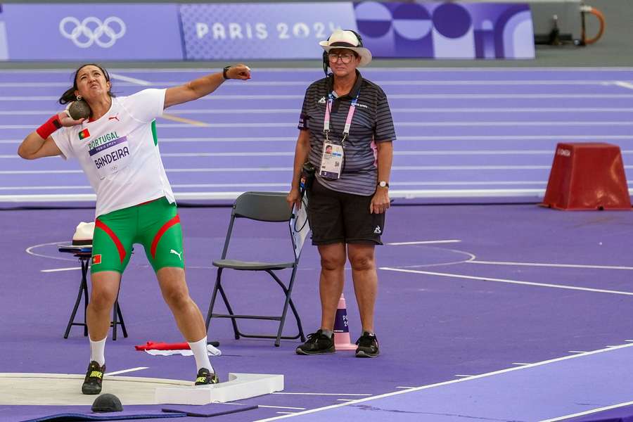 Eliana Bandeira ficou na 15.ª posição, com 17,97 metros como melhor marca