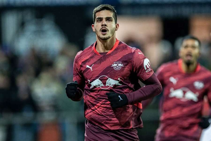 André Silva al servicio del RB Leipzig