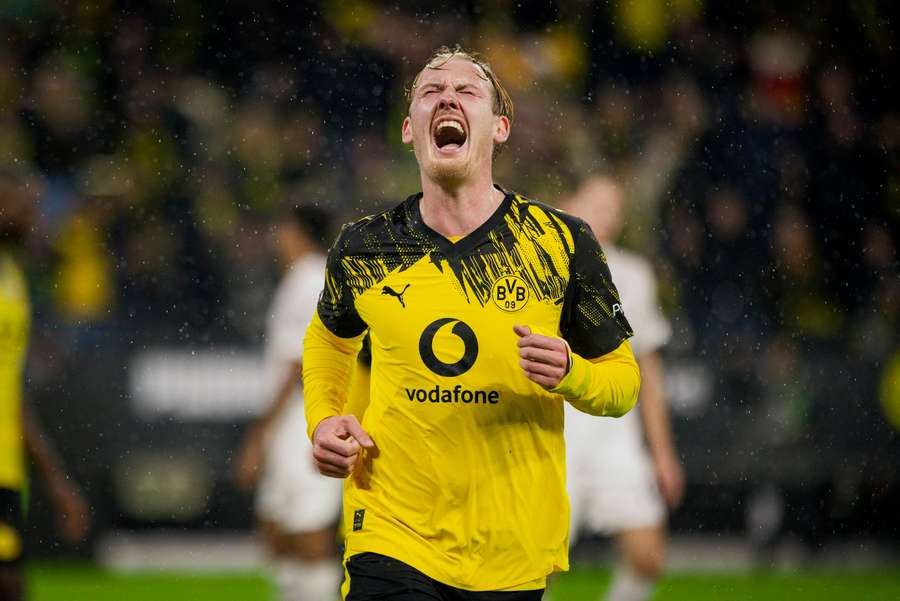 Brandt beim Sieg gegen Hoffenheim