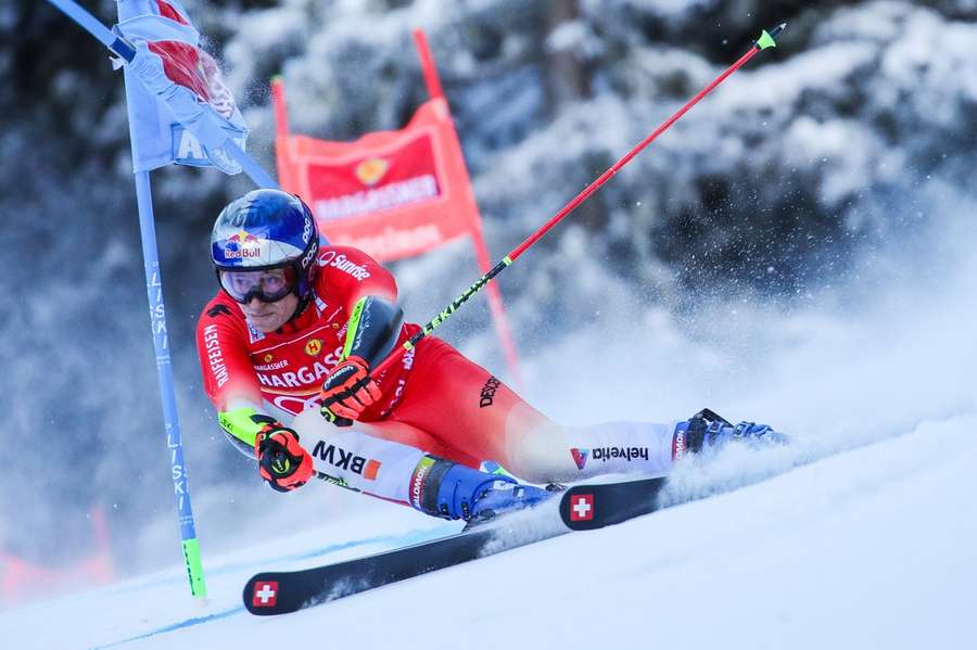 Odermatt v obřím slalomu opět exceloval.