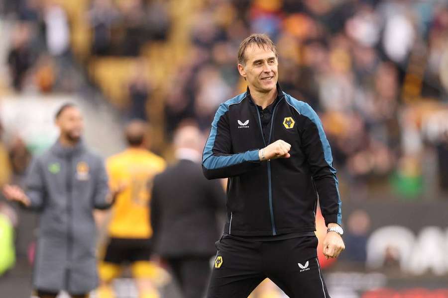 Lopetegui em 06 de maio, após o jogo contra o Aston Villa