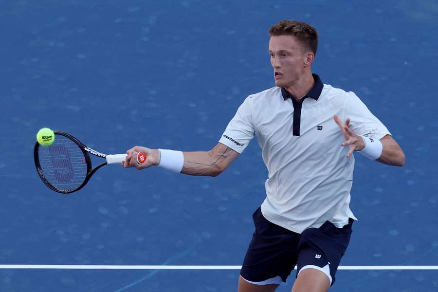 Lehečka svedl ve 3. kole US Open tuhý boj. Lehečka svedl ve 3. kole US Open tuhý boj.
