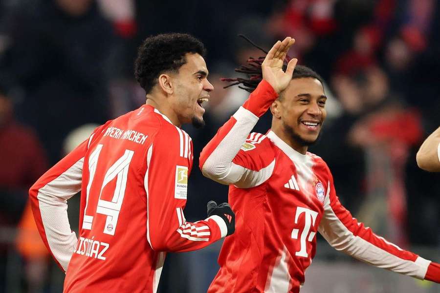 Luis Diaz und Michael Olise überragen in München.