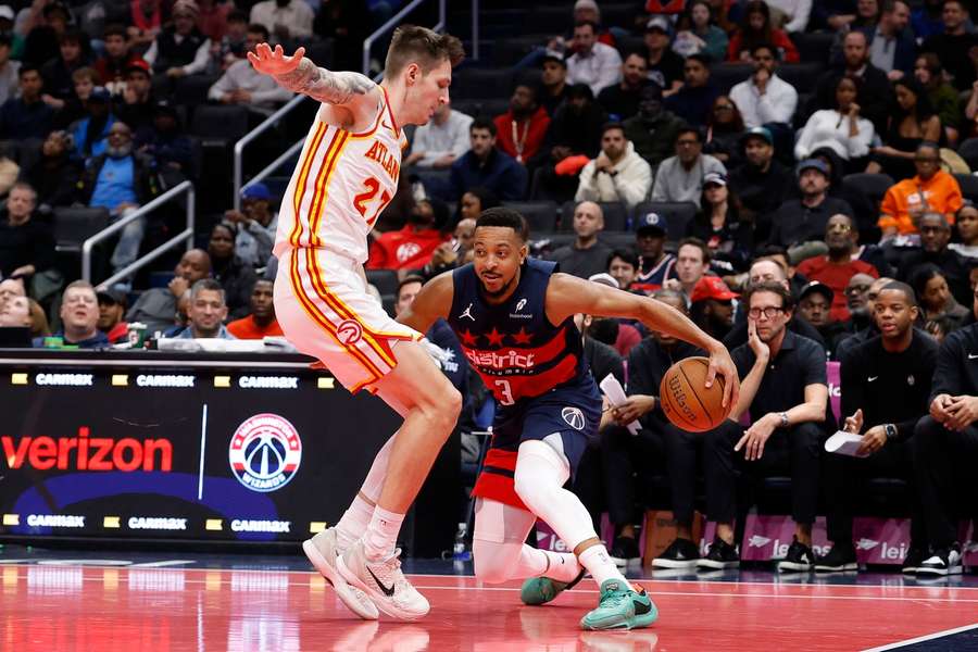 Ani Krejčí nedokázal zastavit hráče Washingtonu.