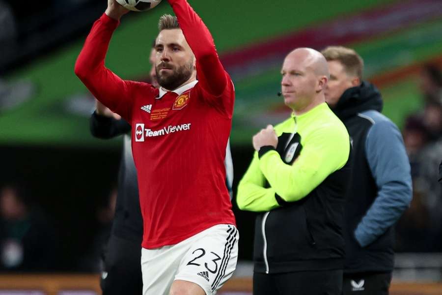 Shaw, Rashford seen in Man Utd training today