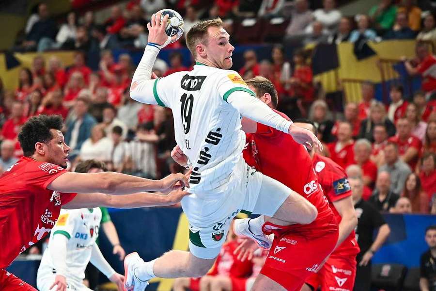 Mathias Gidsel scored no less than 13 goals against the Hungarians