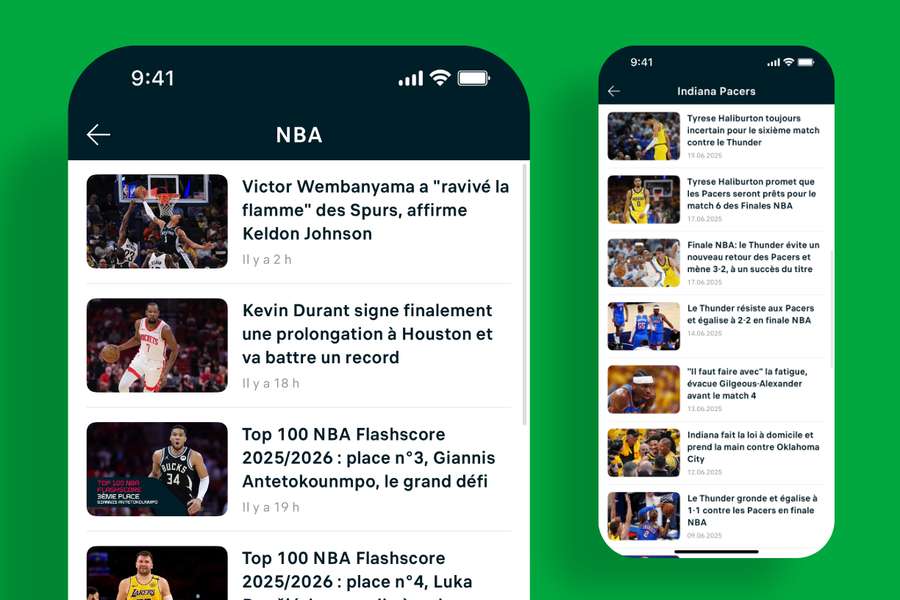 Actualités basket