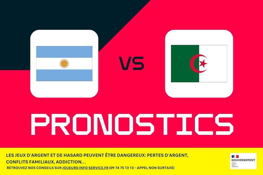 Argentine - Algérie : pronostics CDM 2026, meilleurs paris et cotes (1re journée)