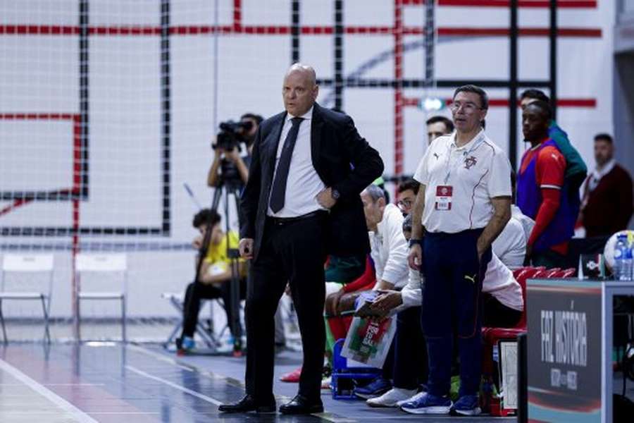 Jorge Braz, selecionador nacional de futsal