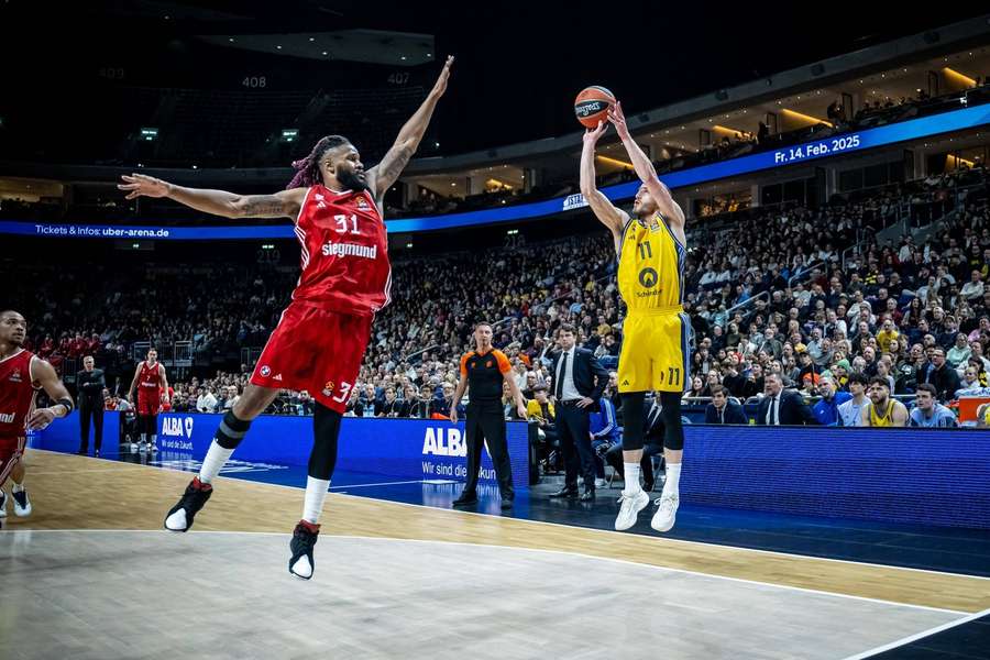 Devin Booker im Duell vor knapp einer Woche gegen Alba.