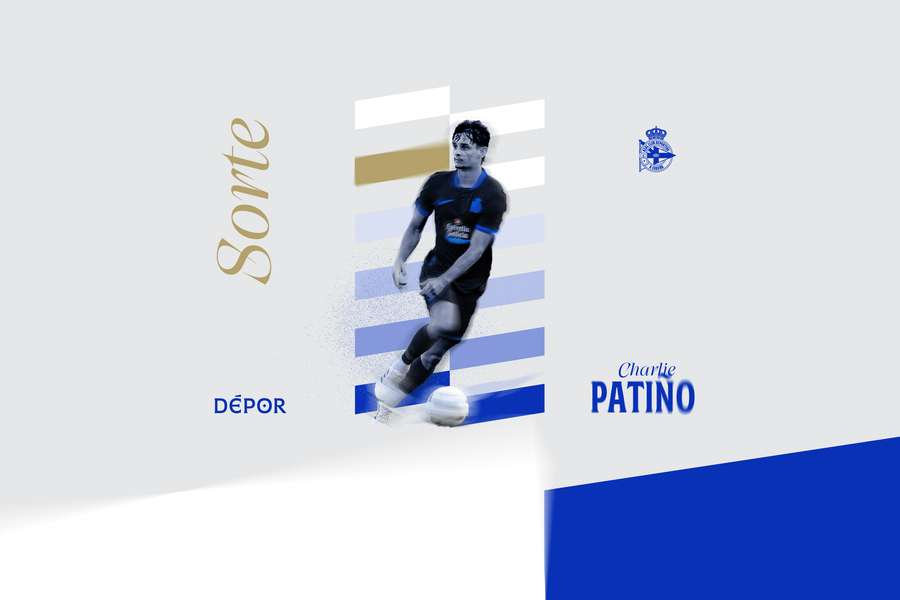 Charlie Patiño, cedido por el Dépor Charlie Patiño, cedido por el Dépor