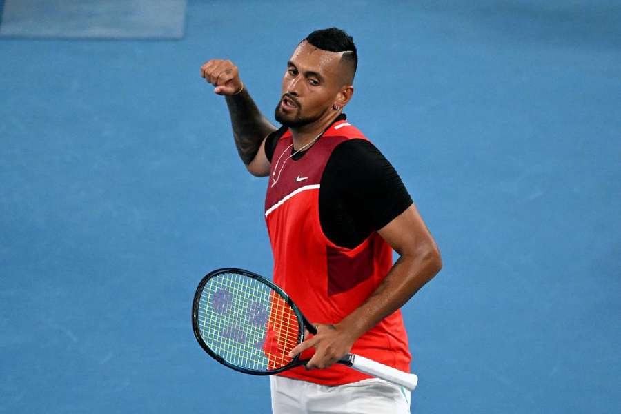 Kyrgios will play Djokovic in a practice match on Friday