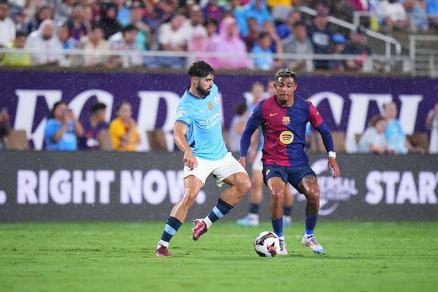 Julián Araujo, en la pretemporada