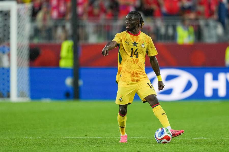 Ghana defender Gideon Mensah.