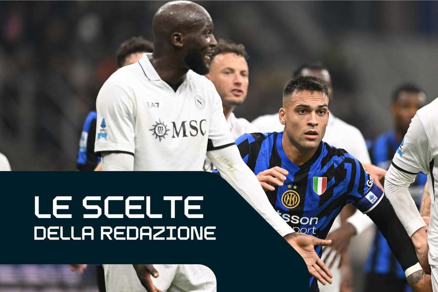 I due bomber di Napoli e Inter, Romelu Lukaku e Lautaro Martínez