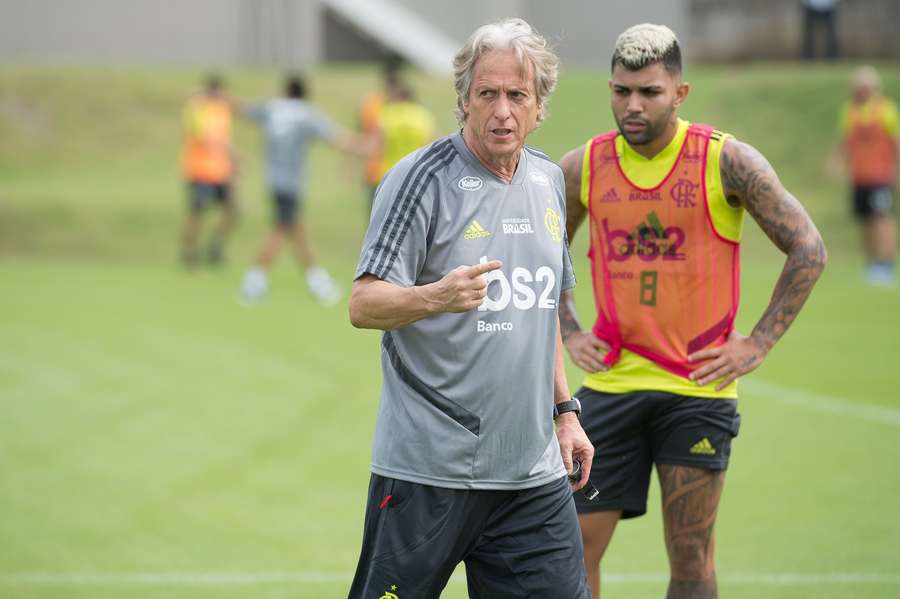 Jorge Jesus fez história no comando do Flamengo Jorge Jesus fez história no comando do Flamengo