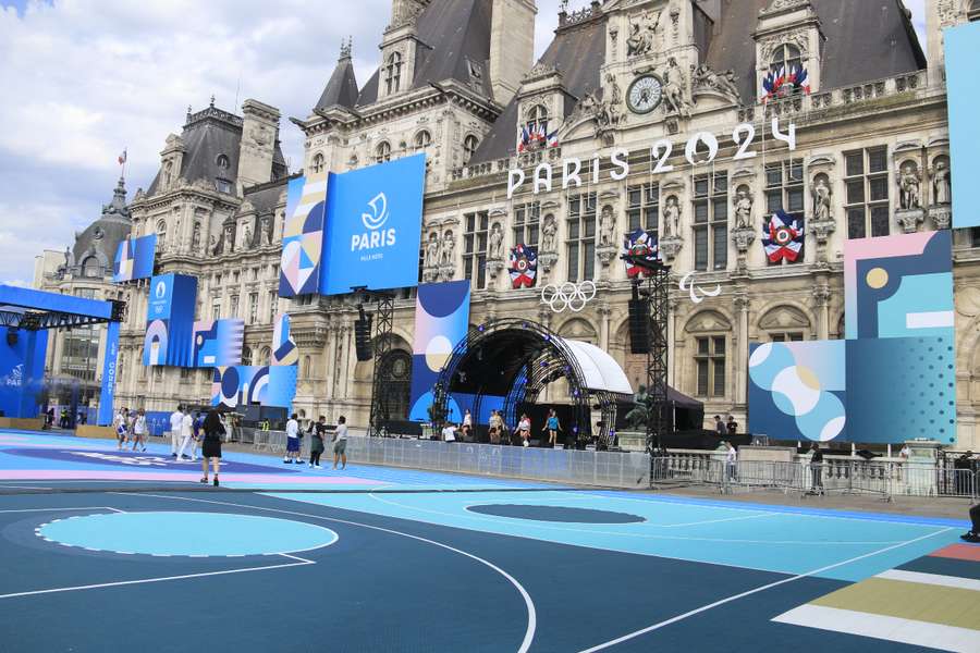 El ayuntamiento de París, preparado para los Juegos