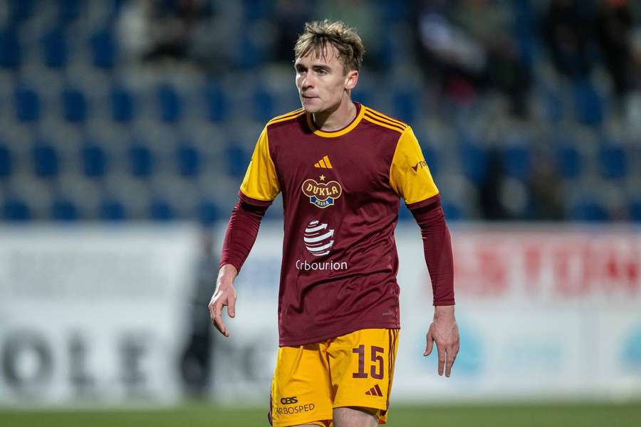 Štěpíán Šebrle, syn olympijského vítěze, musí na přípravu do rezervy Dukly.