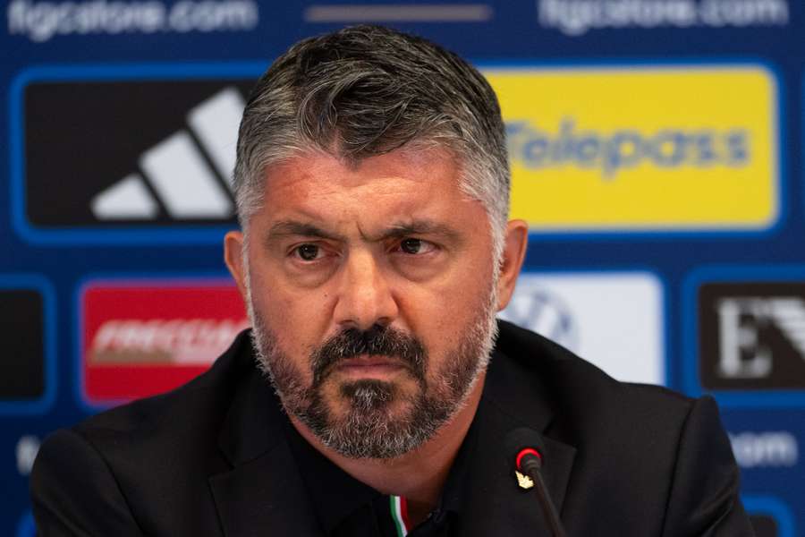 Gennaro Gattuso was a relieved man after Italy's dramatic win in World Cup qualifying.