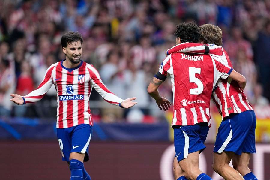 Atlético de Madrid abriu o placar antes da primeira volta no relógio