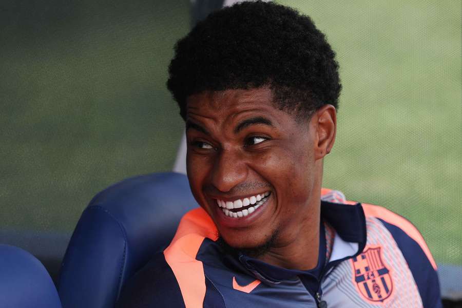Rashford quiere seguir sonriendo en el Barça
