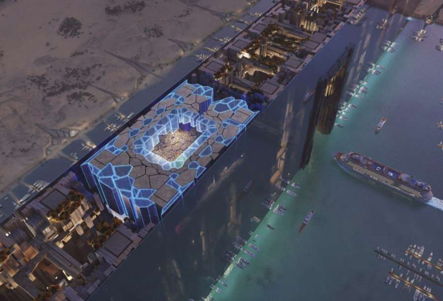 Stadionul SF care va fi construit în orașul Neom din Arabia Saudită