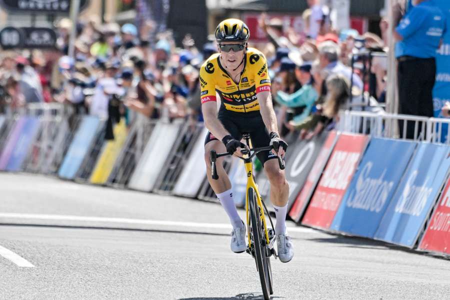 Rohan Dennis, ganador de la segunda etapa y líder del Tour Down Under