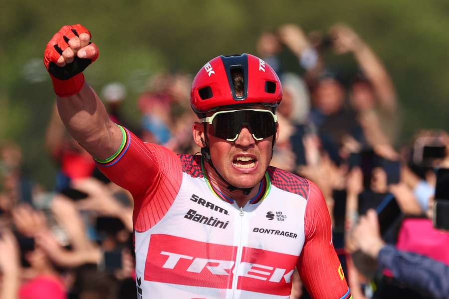Mads Pedersen vandt torsdag sin femte Grand Tour-etape i karrieren, da han sejrede på sjette etape af årets Giro d'Italia.
