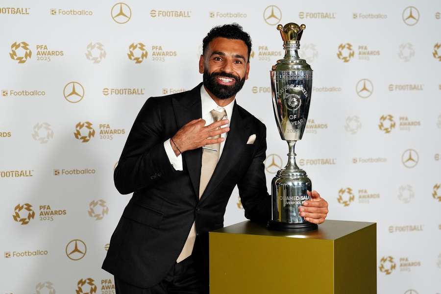 Salah somou 29 gols e 18 assistências em 38 jogos da última Premier League