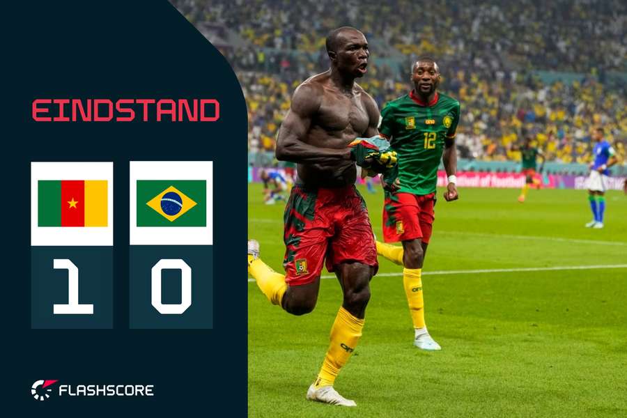 Kameroen maakt in slotfase de enige goal