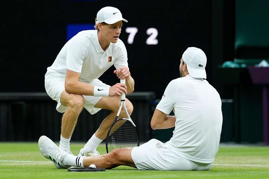 Jannik Sinner pokonał Grigora Dimitrova w ostatnim meczu 16. edycji Wimbledonu