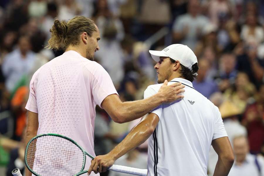 Zverev e Darderi a fine gara
