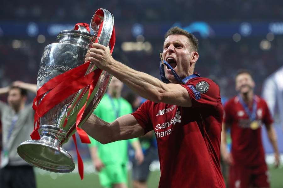 Milner won every trophy available to him while at Liverpool