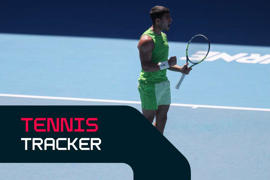 Alcaraz is in third-round action on Friday