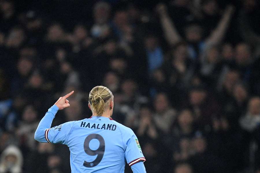 Haaland deu início à vitória do Manchester City