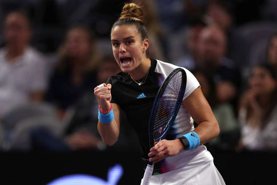 Maria Sakkari pierwszą półfinalistką turnieju WTA Finals.